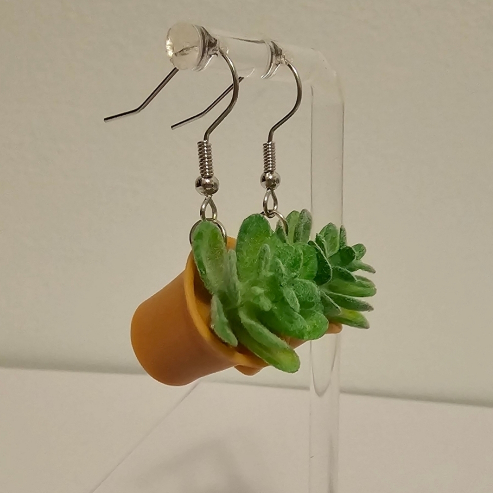 Succulent Earring NIP - Picture 3 of 4